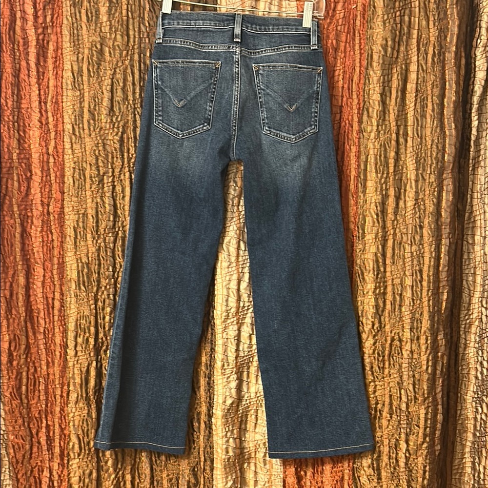 Hudson Rosie Wide Leg Crop Jeans - Picture 3 of 7